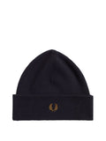 Fred Perry Berretto Classic Unisex C8161 Navy/darkcaramel - Blu