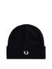 fred perry berretto classic unisex c8161 navy snow white blu 1491145