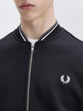 Fred Perry Felpa Zip Uomo J7504 - Nero