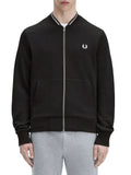 Fred Perry Felpa Zip Uomo J7504 - Nero