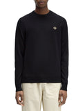 Fred Perry Maglione Classic Crew Neck Uomo K9601 - Nero