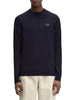 fred perry maglione classic crew neck uomo k9601 navy blu 4776075