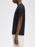 Fred Perry T-shirt Crew Neck Uomo M1600 - Nero