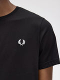 Fred Perry T-shirt Crew Neck Uomo M1600 - Nero