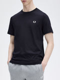 Fred Perry T-shirt Crew Neck Uomo M1600 Navy - Blu