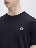 Fred Perry T-shirt Crew Neck Uomo M1600 Navy - Blu