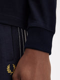 Fred Perry Polo Twin Tipped Uomo M3636 Navy/ecru/honeyc - Blu