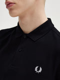 Fred Perry Polo Plain Uomo M6000 - Nero