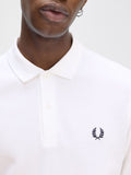 Fred Perry Polo Plain Uomo M6006 - Bianco