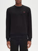 fred perry felpa crew neck uomo m7535 nero 4224686