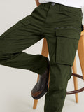 G-star Pantalone Cargo Rovic Zip Regular Tap Uomo D02190-5126D Dk Bronze Green - Verde