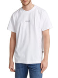 G-star T-shirt Center Chest Logo Loose Uomo D25677-C336 White - Bianco