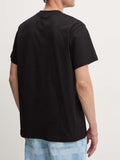 G-star T-shirt Center Chest Logo Loose Uomo D25677-C336 Dk Black - Nero