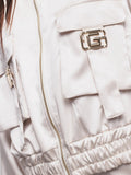 Gaelle Bomber Donna GAABW01214 Off White - Bianco