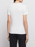 Gaelle T-shirt Donna GAABW01278 Off White - Bianco