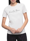 Gaelle T-shirt Donna GAABW01278 Off White - Bianco