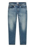 Gas Jeans Slim Stretch 12.50 Oz Uomo 351451031091 Stone Blue Med - Denim