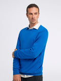 Gas Maglione Cotton Kash Uomo 562246432428 - Blu