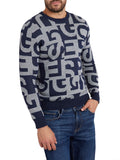 Guess Maglione Denny Uomo M4YR06Z3FB1 - Blu