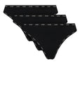 Guess Slip Basic Thong Donna O4GG13K6YW1 - Nero