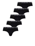 Guess Slip Njfmb 5 Pack Uomo U4YG20K6YW1 - Nero