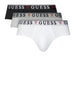 guess slip brian hero 3pack uomo u97g00kcd31 nero bianco combo multicolore 3135043