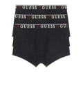 Guess Boxer Brian Hero 3 Pac Uomo U97G01KCD31 - Nero