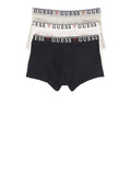 Guess Boxer Brian Hero Uomo U97G01KCD31 Nero Bianco Combo - Multicolore