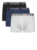 Guess Boxer Brian Hero Uomo U97G01KCD31 Grey Nero Blu Tona - Multicolore