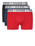 Guess Boxer Uomo U97G01KCD31 Nero Blu Combo - Multicolore