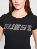 Guess T-shirt Kiara Donna V4BI16KCIV1 - Nero