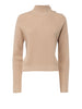 guess pullover zylee mock neck donna w4br39z2wx0 travertine sand mult marrone 4438549