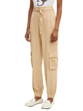 Guess Pantalone Cargo Katrin Donna W4YB51WDP85 Foamy Taupe - Beige