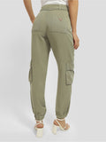 Guess Pantalone Cargo Katrin Donna W4YB51WDP85 Light Moss - Verde