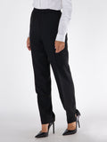 Guess Pantalone Straight Roberta Structure Donna W4YB52WFWX2 - Nero