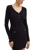 Guess Maglione Blaire Donna W4YR16Z2V62 - Nero