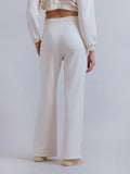 Hinnominate Pantalone Donna HMABW01067 Off White - Bianco