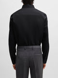 Hugo Boss Camicia Kenno Uomo 50289499 Black - Nero