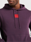 Hugo Boss Felpa Cappuccio Daratschi Uomo 50458700 Open Purple - Viola