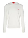 Hugo Boss Pullover San Cassius Uomo 50475083 - Bianco