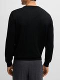 Hugo Boss Pullover Botto Uomo 50476364 Black - Nero