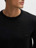 Hugo Boss Pullover Botto Uomo 50476364 Black - Nero