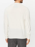 Hugo Boss Pullover Botto Uomo 50476364 Open White - Bianco