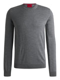 Hugo Boss Pullover Uomo 50476832 Medium Grey - Grigio