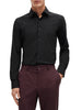 hugo boss camicia classica hank uomo 50503554 black nero 3219905