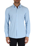 Hugo Boss Camicia Classica Hank Uomo 50503554 Light/pastel Blue - Celeste