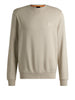 hugo boss felpa westart uomo 50509323 beige 7403915