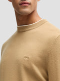 Hugo Boss Pullover Ebacio Uomo 50526844 - Beige