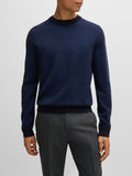 Hugo Boss Pullover Eltoro Uomo 50526989 - Blu