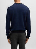 Hugo Boss Pullover Eltoro Uomo 50526989 - Blu